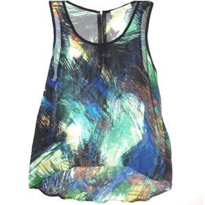 Chloe K Abstract Print Blouse